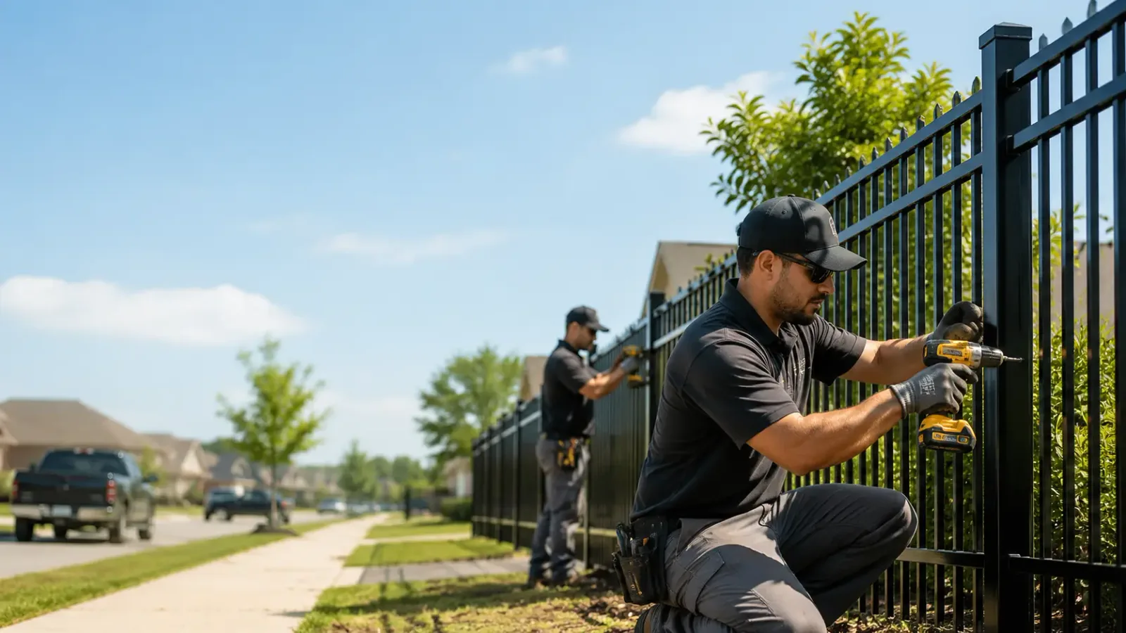 Metal Fence Installation in Lubbock, TX